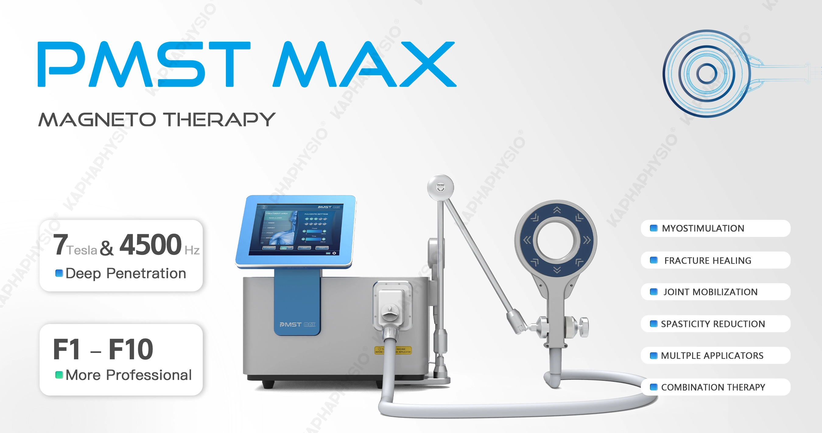 pmst,emtt machine,emtt therapy cost,pmst max duo,magneto therapist,physio 2.0