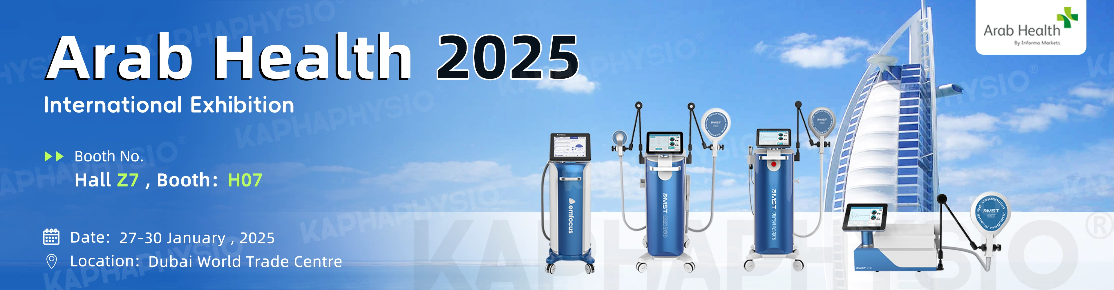 KAPHAPHYSlO is a leading manufacturer of physiotherapy devices in China, with an experienced R&D, effective production and skilled marketing teams, providding innovative physiotherapy technologies, including focus & radial shockwave, PEMF, magnetic, laser,  electrotherapy and ultrasound therapy.
